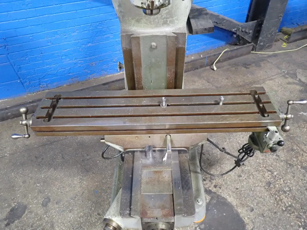 Bridgeport 42.5" X 9" Vertical Mill
