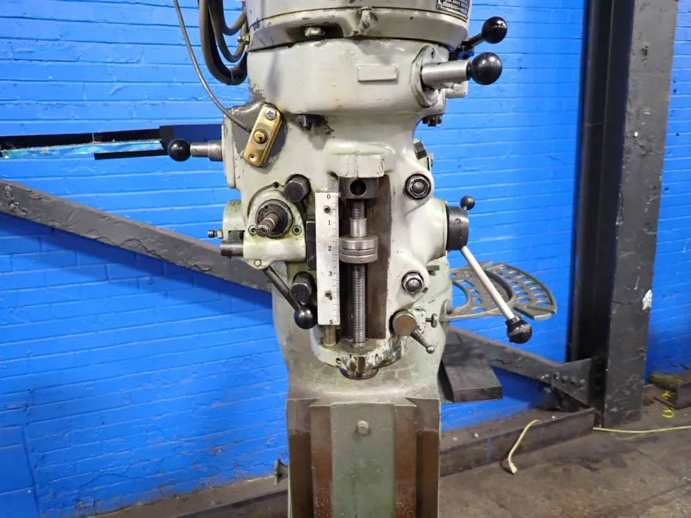 Bridgeport 42.5" X 9" Vertical Mill