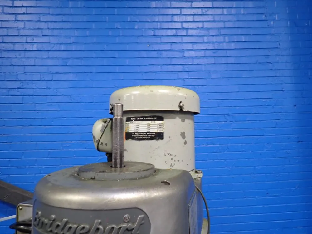 Bridgeport 42.5" X 9" Vertical Mill