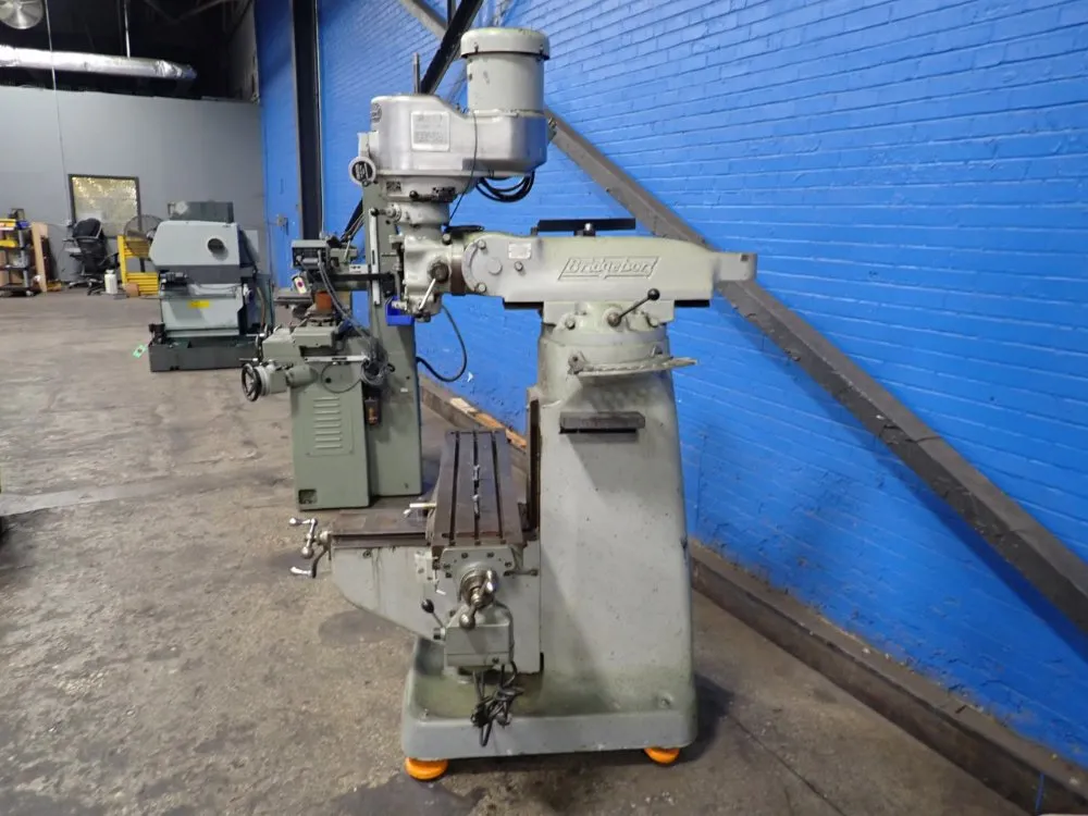 Bridgeport 42.5" X 9" Vertical Mill