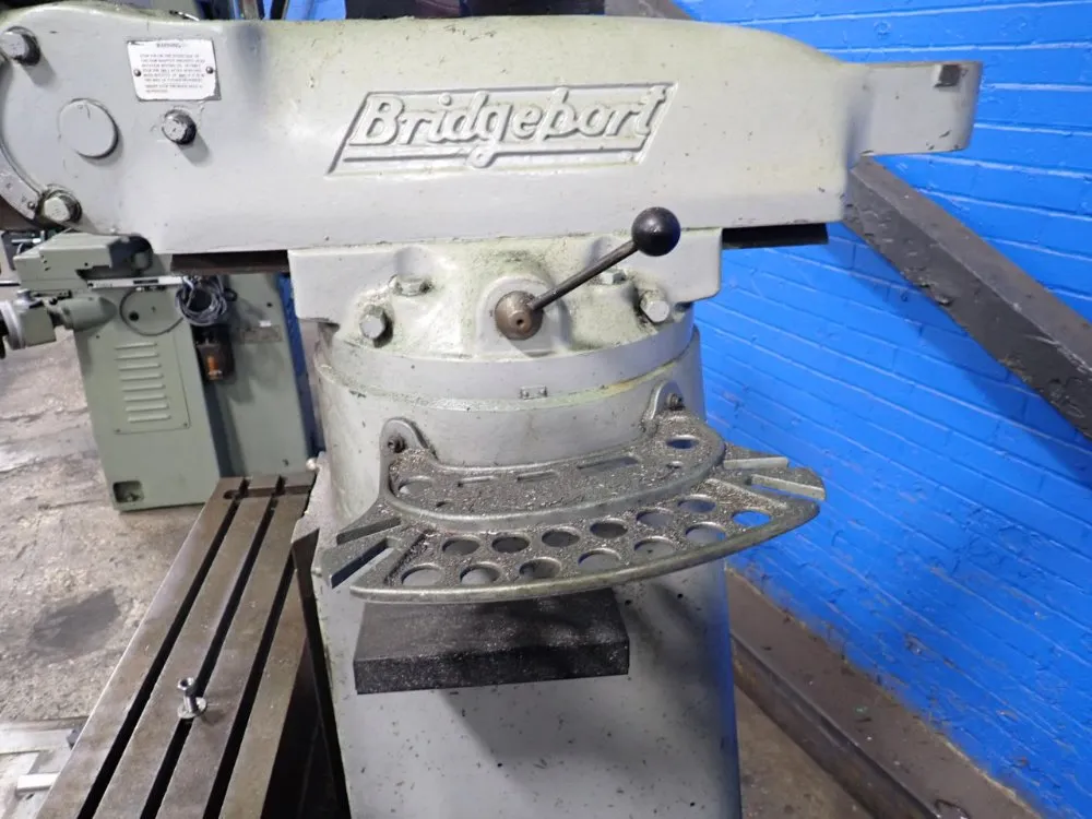 Bridgeport 42.5" X 9" Vertical Mill