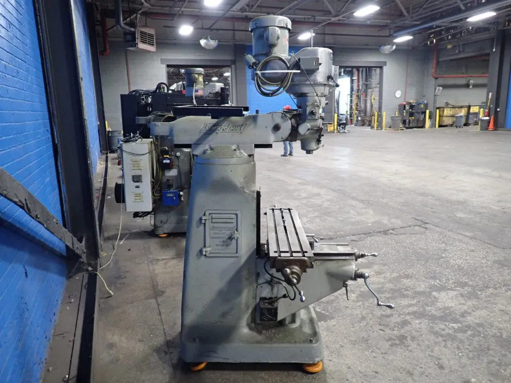 Bridgeport 42.5" X 9" Vertical Mill