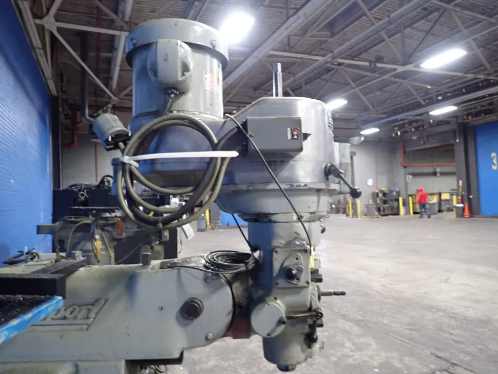 Bridgeport 42.5" X 9" Vertical Mill