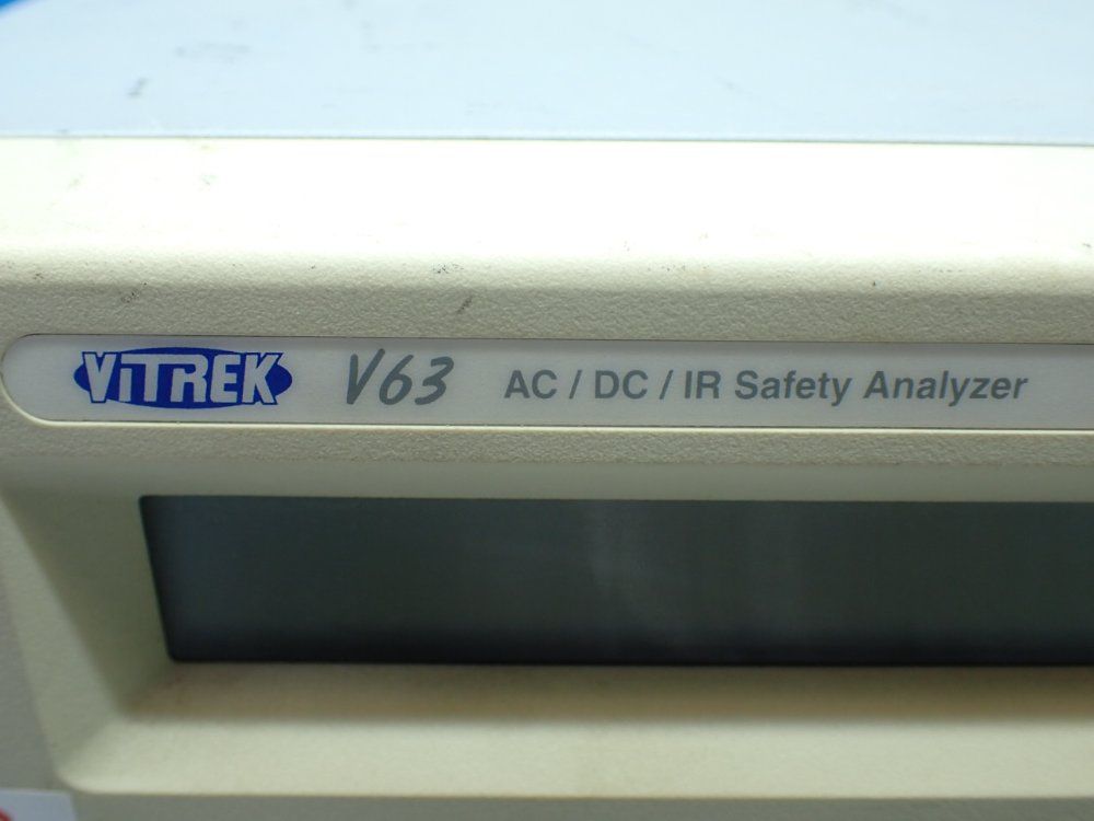 Vitrek Ac/dc/ir Hipot Safety Analyzer - V63