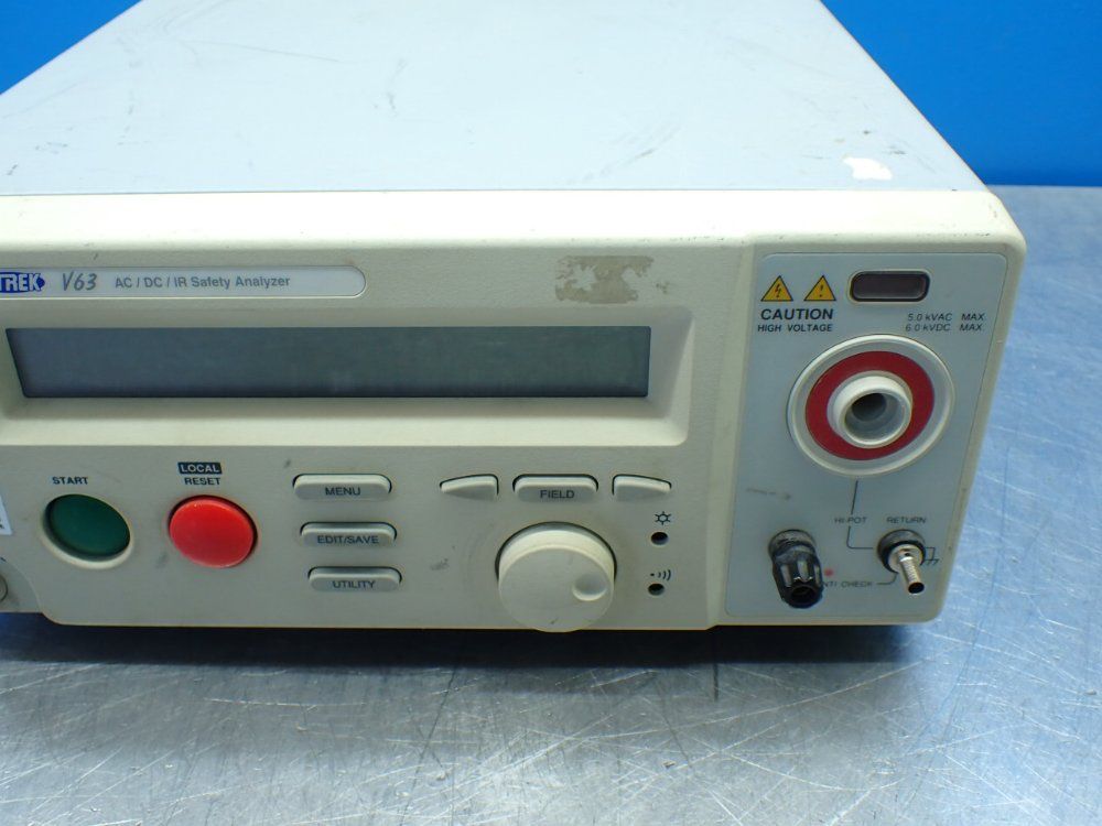 Vitrek Ac/dc/ir Hipot Safety Analyzer - V63