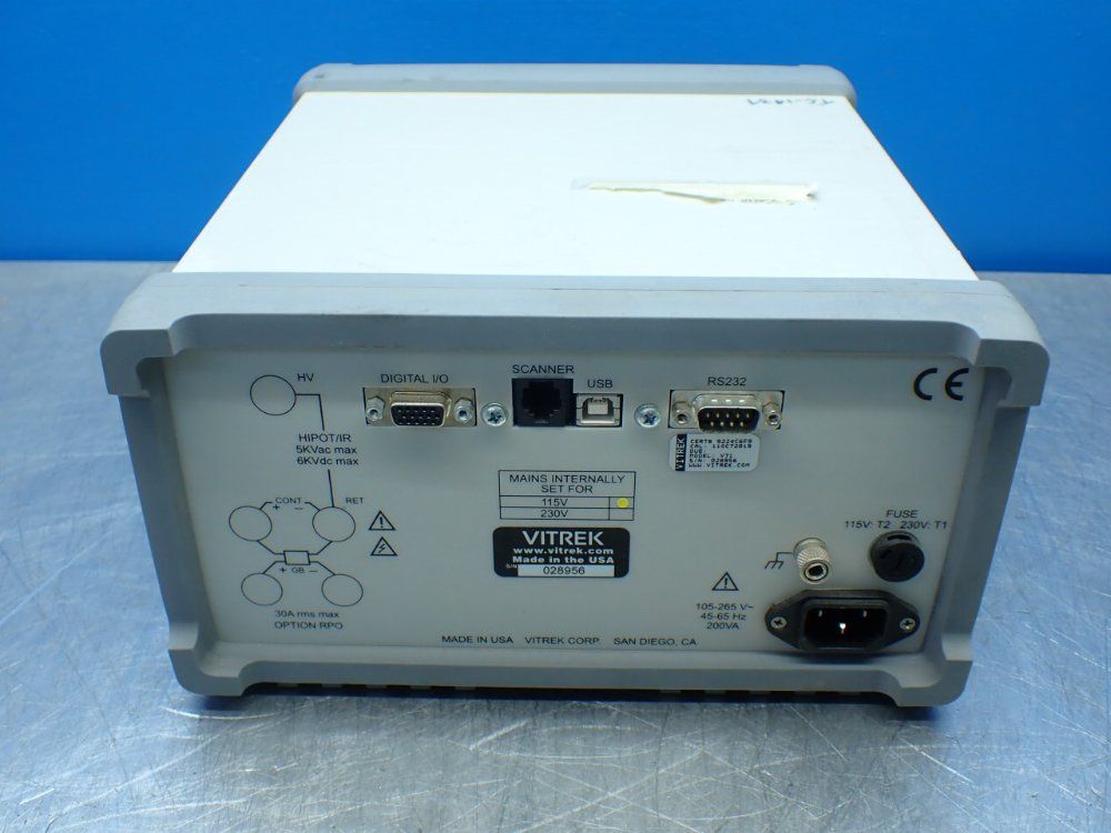 Vitrek Ac/dc Hipot Safety Tester - V71