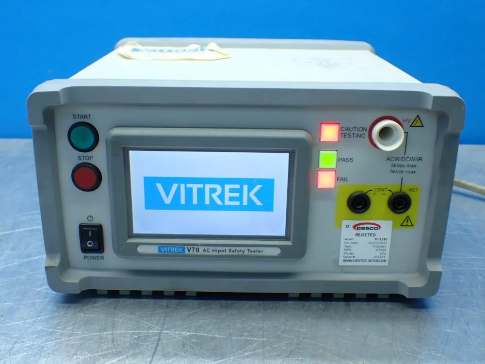 Vitrek Ac Hipot Safety Tester - V70