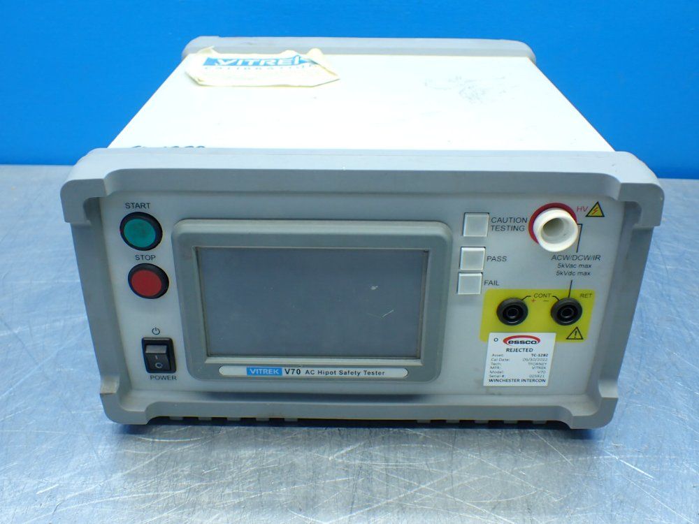 Vitrek Ac Hipot Safety Tester - V70