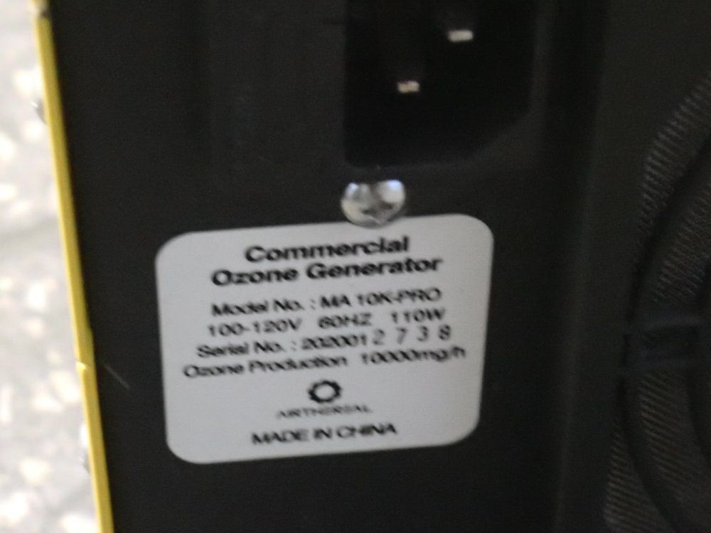 Airthereal 10,000 Mg/h Ozone Generator - Ma 10k-pro
