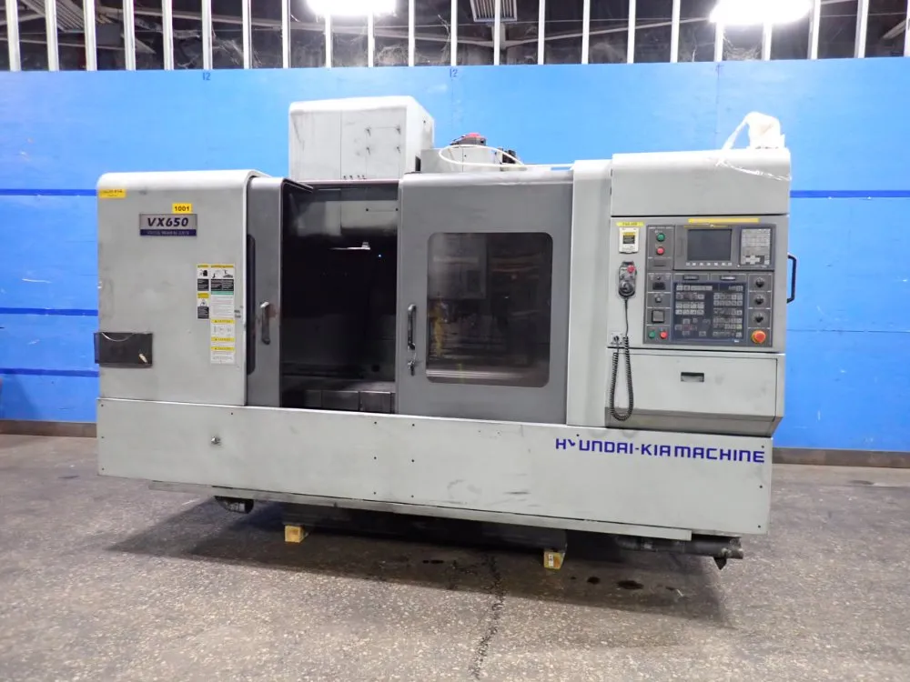 Hyundai Wia Corporation 25 1/2" X 63" Cnc Vmc - Vx650/40