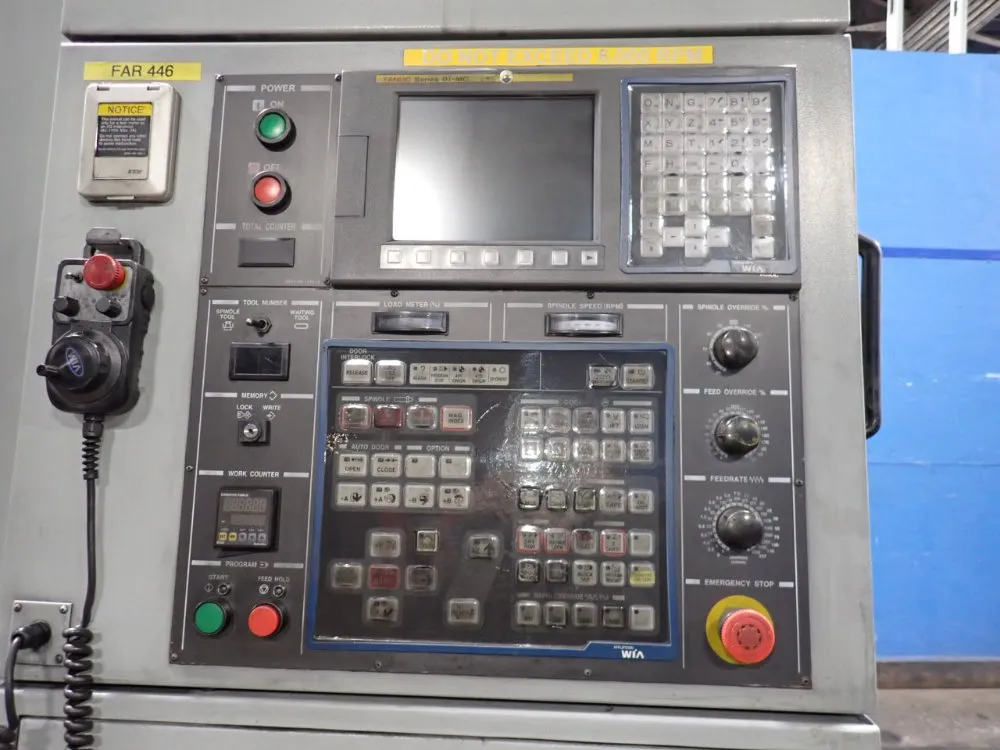 Hyundai Wia Corporation 25 1/2" X 63" Cnc Vmc - Vx650/40