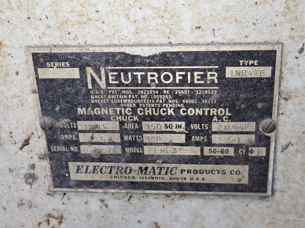 Clausing Covel 14.5" X 24.5" Surface Grinder - 60