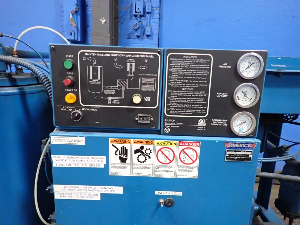 Quincy 50 Hp Air Compressor - Qsi245ana31b
