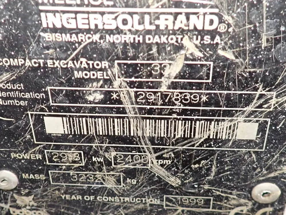 Ingersoll Rand Excavator - 33