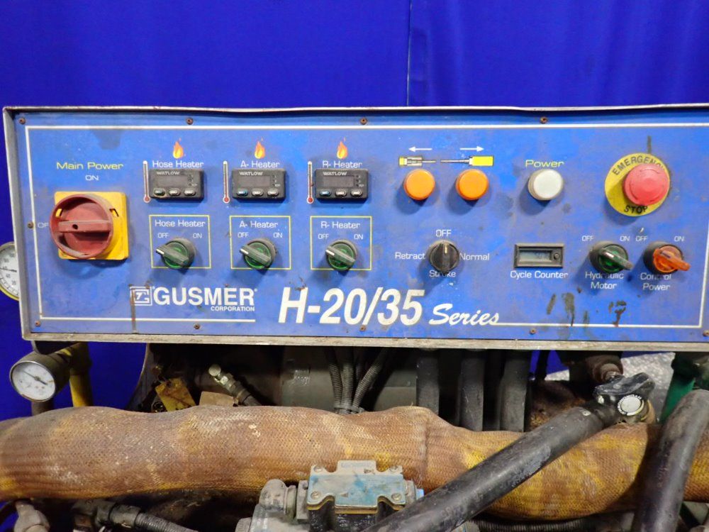 Gusmer Corporation Hydraulic Proportioner - H-20