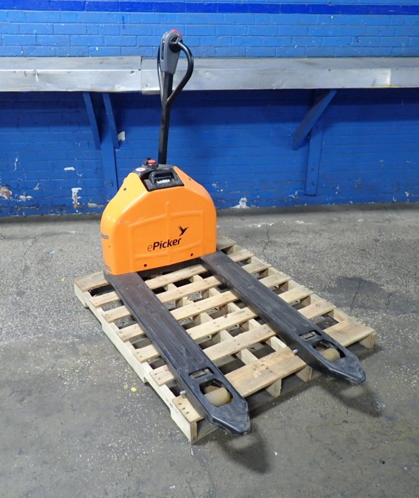 Ep Equipment Co 3,300 Lbs Electric Pallet Jack - Ept16l