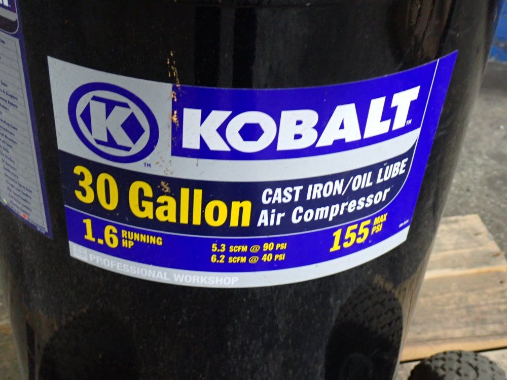 Kobalt 30 Gal Air Compressor - 221495