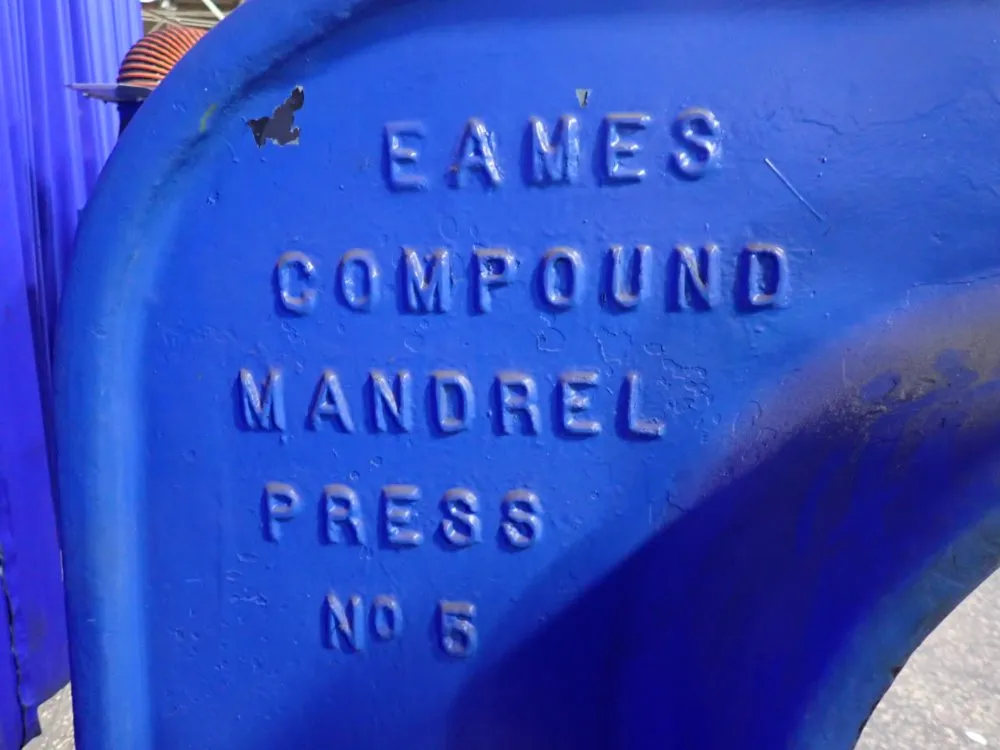 Atlas Compound Mandrel Press - No 5