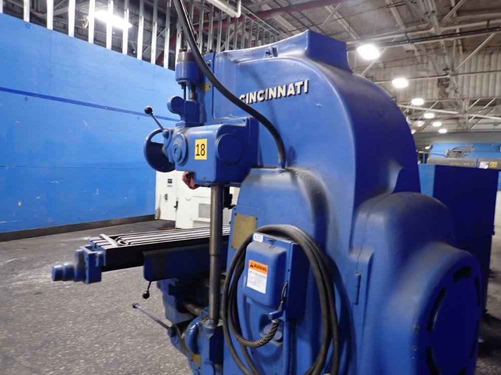 Cincinnati 10" X 53" Vertical Mill