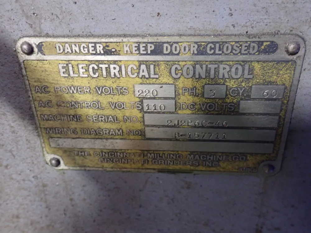 Cincinnati 10" X 54 1/2" Horizontal Mill