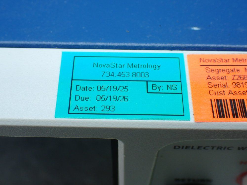 Associated Research Hypot Series Dielectric Withstand Tester. - 3865