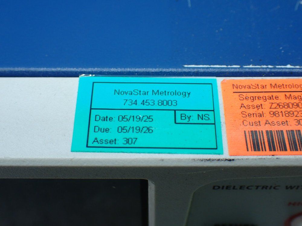 Associated Research Hypot Series Dielectric Withstand Tester. - 3865