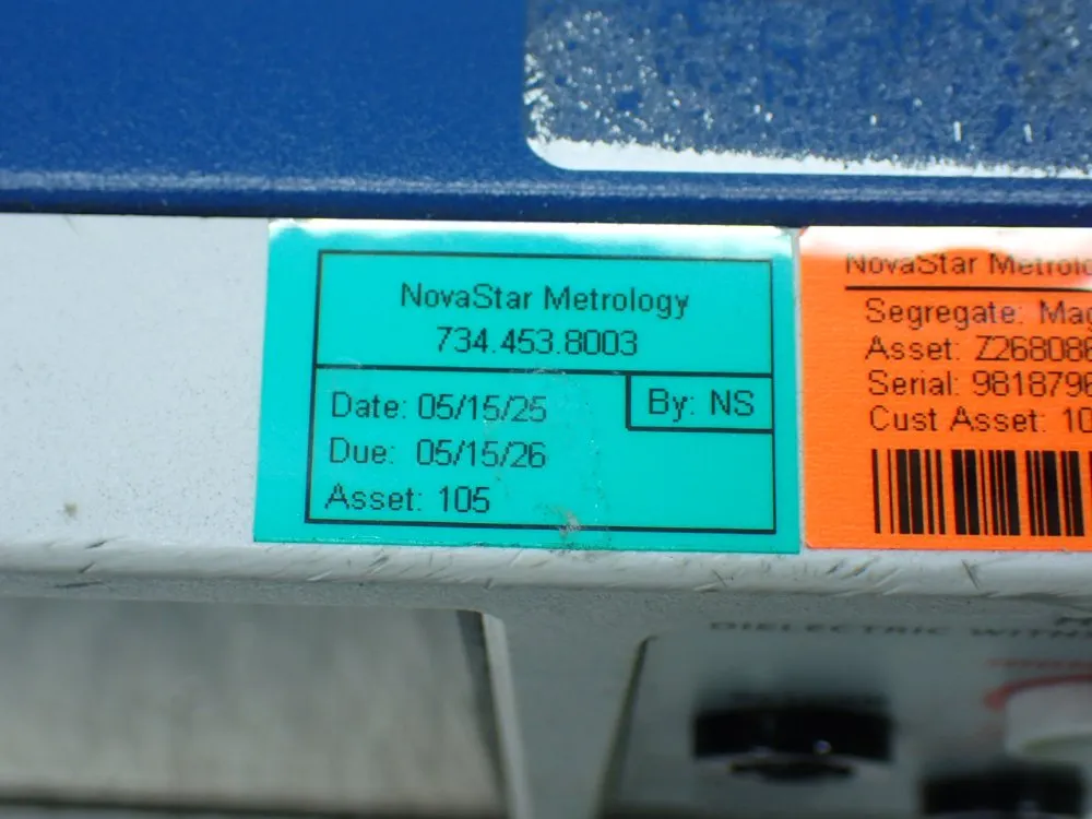 Associated Research Hypot Series Dielectric Withstand Tester. - 3865