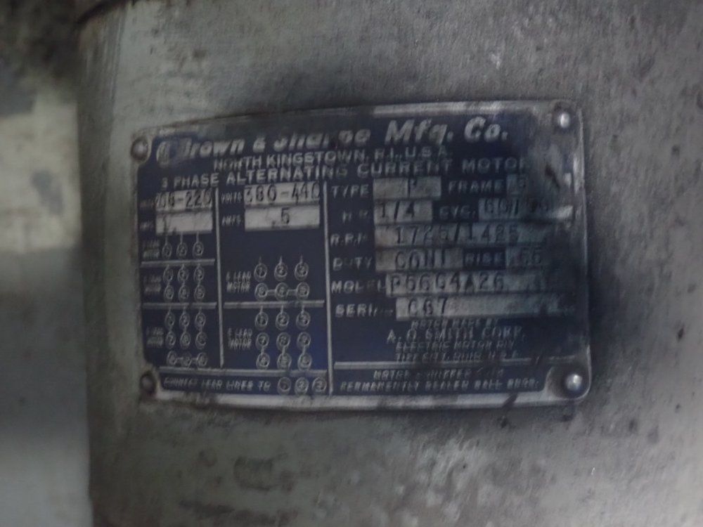 Brown & Sharpe 42"x 6" Tool & Cutter Grinder - No. 13