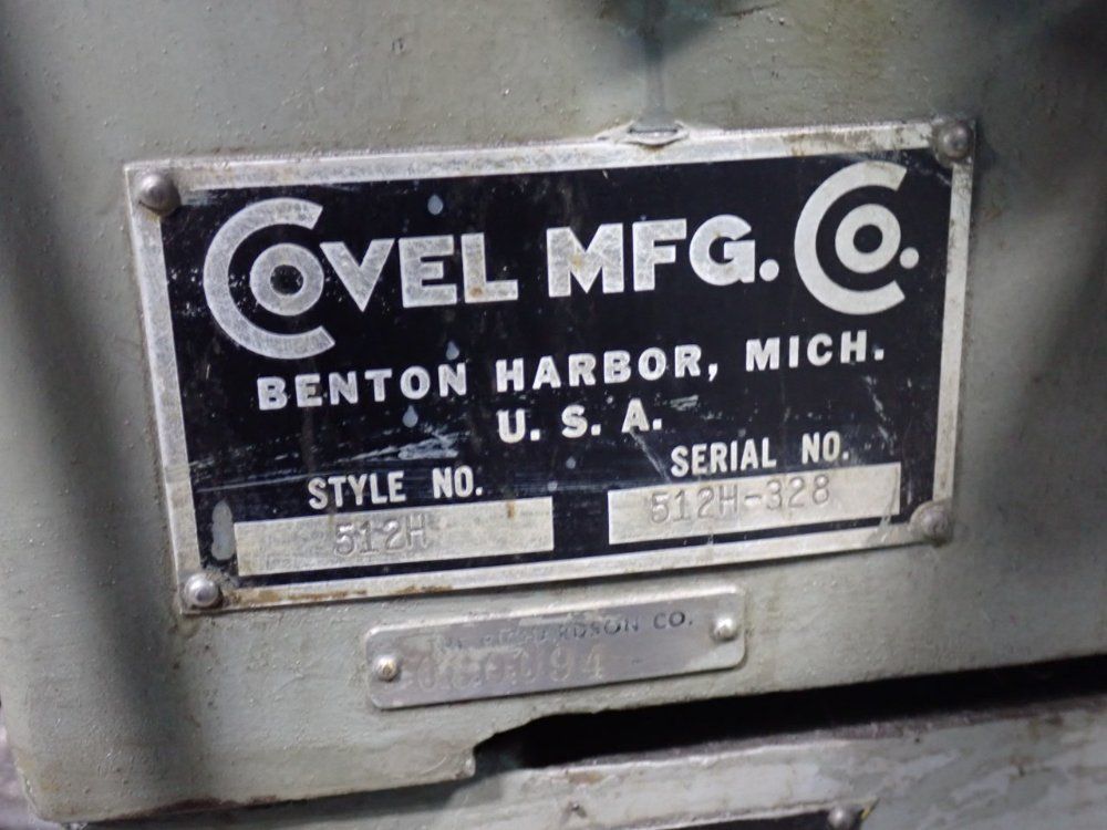 Covel Mfg Co 24"x 4" Cylindrical Grinder - 512h