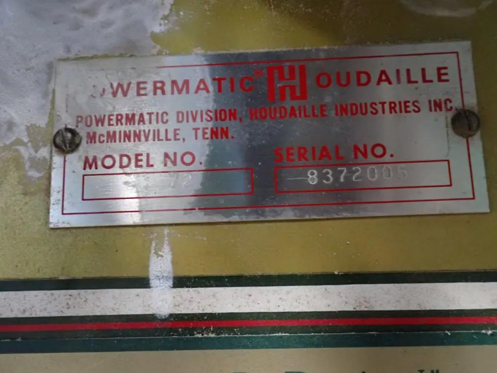 Powermatic Table Saw - 72