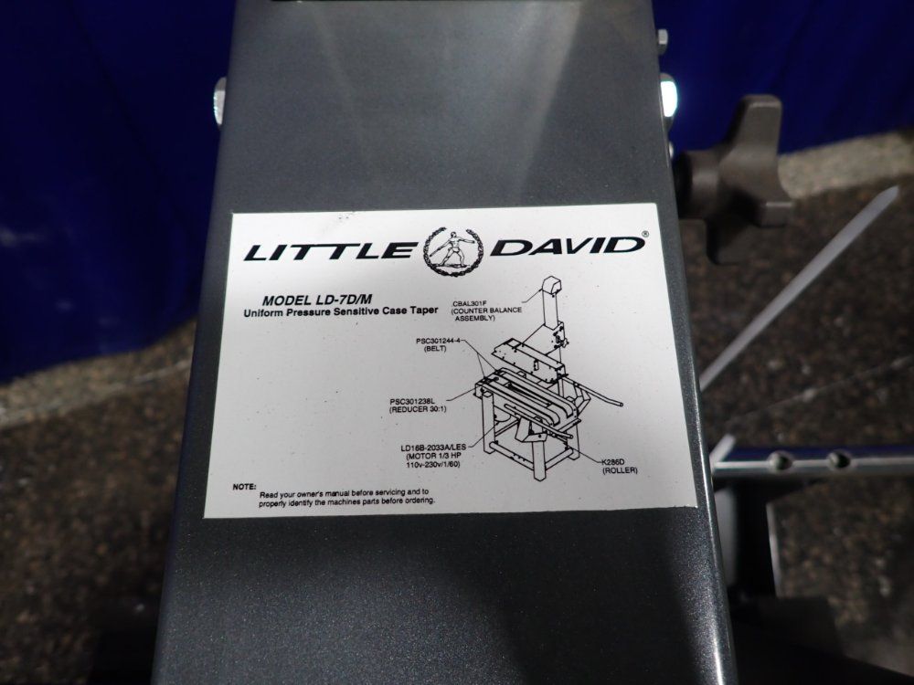 Little David / Signode Case Sealer - Ld7/3