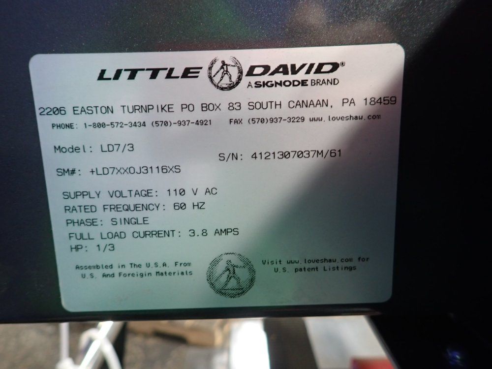 Little David / Signode Case Sealer - Ld7/3