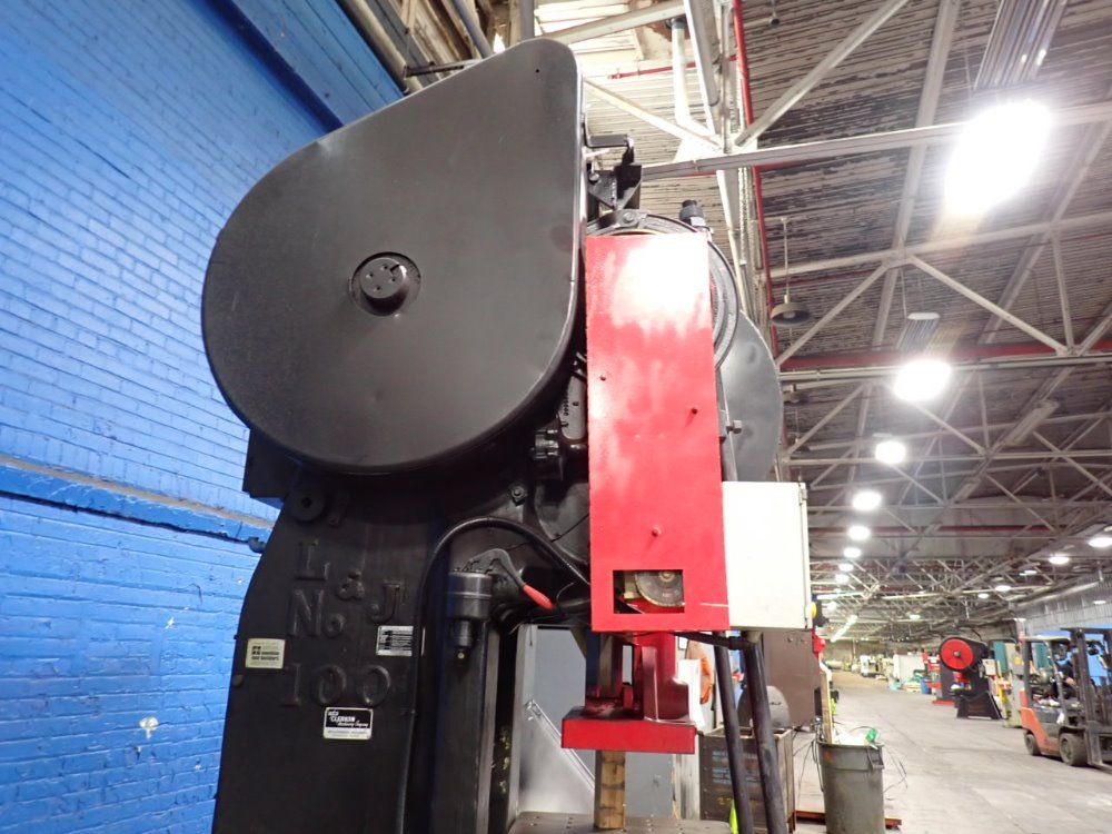 L & J Press Corporation 100 Tons Obi Press - 100