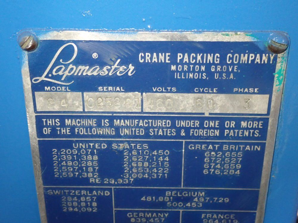 Lapmaster 24" Lapper - 24