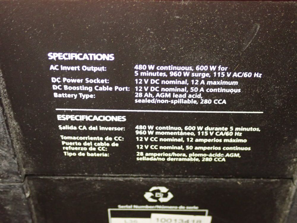 Duracell Portable Powerpack - Powerpack 600