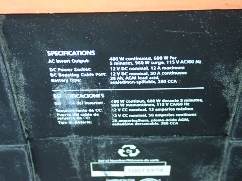 Duracell Portable Powerpack - Powerpack 600