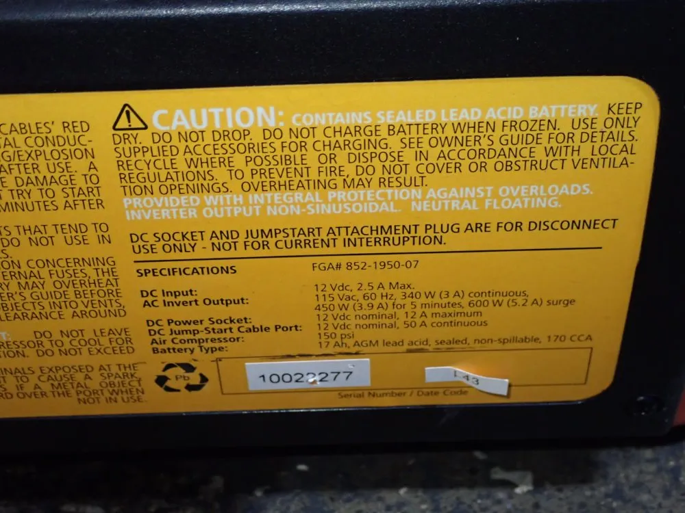 Duracell Portable Powerpack - Powerpack 450