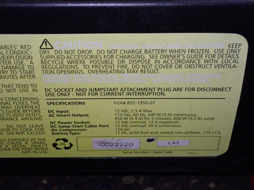 Duracell Portable Powerpack - Powerpack 450