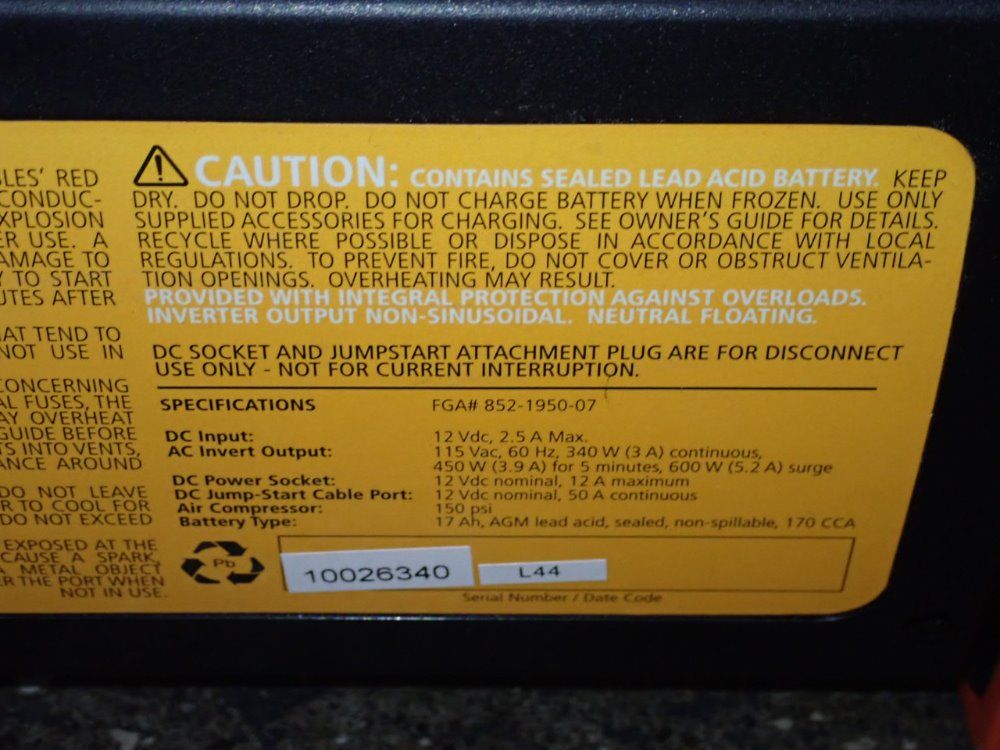 Duracell Portable Powerpack - Powerpack 450