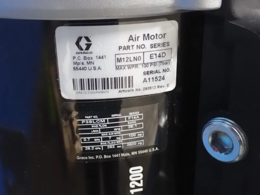 Graco 125/3800 Psi Supply System - C38 Check-mate