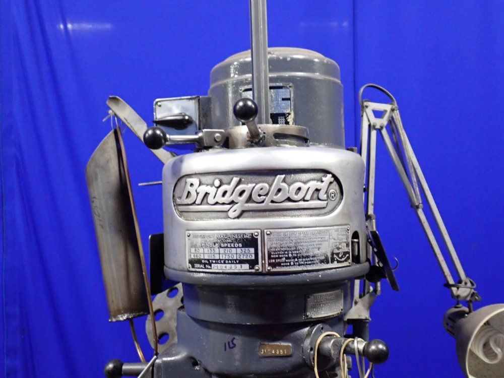 Bridgeport Machine 9"x 42" Vertical Mill