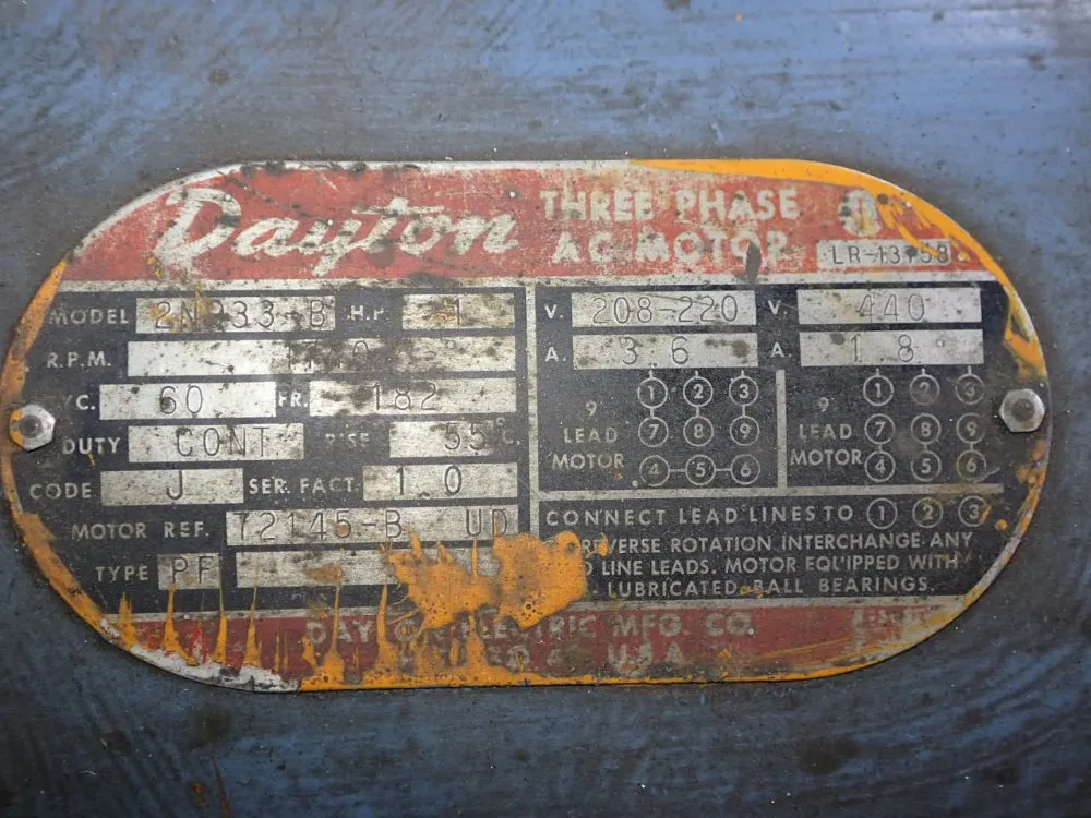 Dayton 12" Disc Sander - 2n933-b