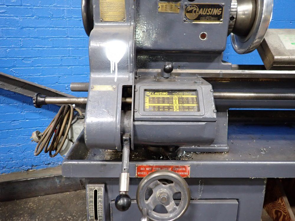 Clausing 13" X 34" Lathe - 6329