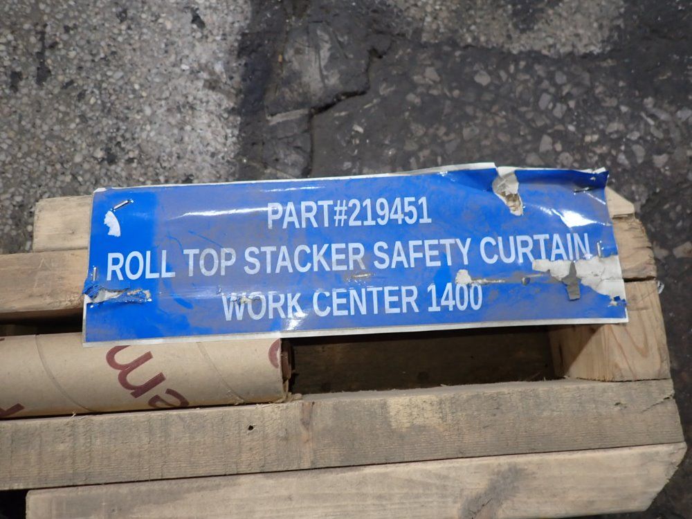 Roll Top Stacker Safety Curtain - 219451