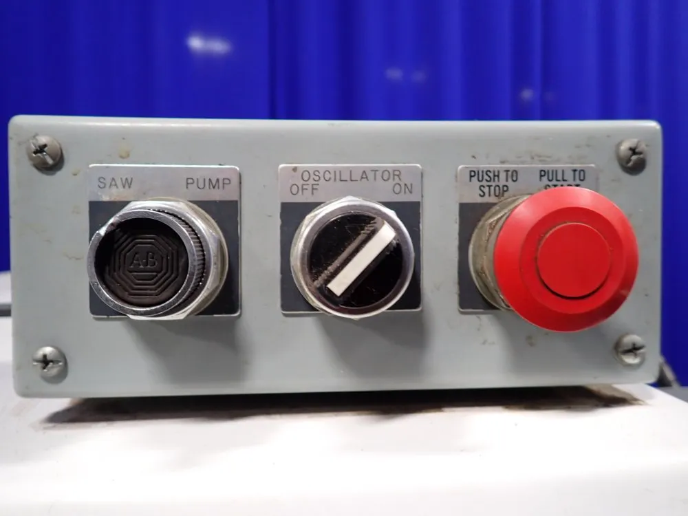 Kalamazoo Industries 4" X 15" X 4" Metallurgical Saw