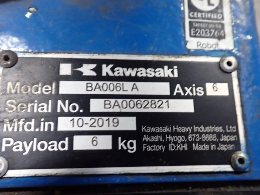 Kawasaki Heavy Industries Robot - Ba006la