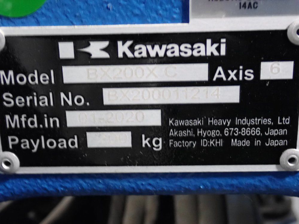 Kawasaki 200kg Robot - Bx200x C