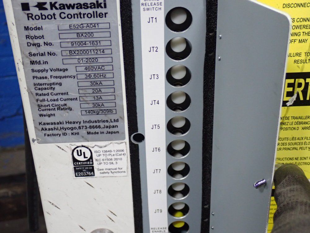 Kawasaki 200kg Robot - Bx200x C