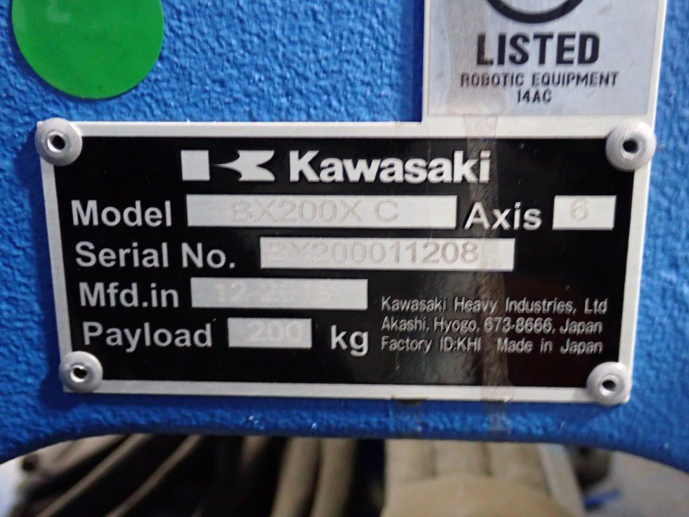 Kawasaki 200kg Robot - Bx200x C | HGR*24