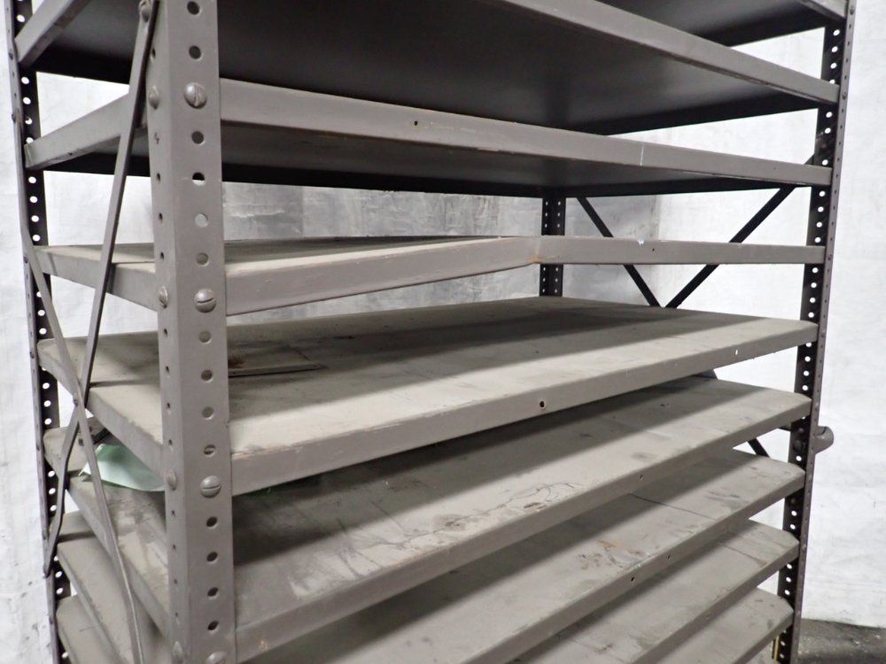 15 Shelves, 42" X 24" Portable Cart